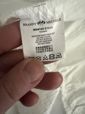NWT Brandy Melville Tiana White Cotton Mini Dress One Size. thumbnail 10
