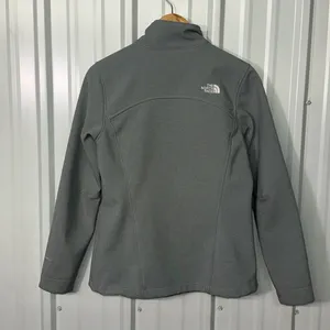 The North Face Windwall Softshell Jacket Gray Women Medium Outdoor Athletic thumbnail 2