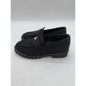 Vivaia Francesca Platform Chunky Heel Penny Minimalist Preppy Black Loafer 10.5 thumbnail 9
