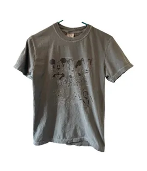 Comfort Colors Disney Graphic Tee Small Gray Garment Dyed thumbnail 1