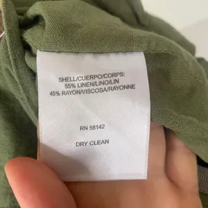 Gal Meets Glam‎ Anthropologie linen green puff sleeves jumpsuit size 6 vacation thumbnail 6