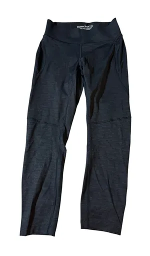 NWOT Outdoor Voices Dark Gray Athletic Leggings‎ Size Small High Rise Stretch thumbnail 1