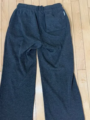 RAE DUNN Charcoal Grey Wide Leg Sweat Pants Size XS thumbnail 10