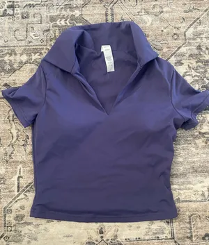 gold hinge polo top thumbnail 1