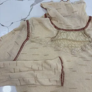 Free People Top Size Small Long Sleeve Turtleneck Y2K Lightweight thumbnail 2