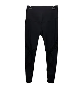 Fanka Body Sculpt High-Waisted Reversible Black Leggings Size M thumbnail 2