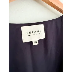 Sézane‎ | Sezane | Robe Aure Floral Mini Dress Navy | Sz 38 / US Sz 6 thumbnail 5