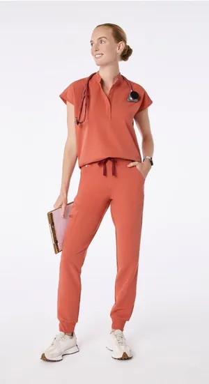 FIGS Scrub Rafaela Oversized Top - Medium + Livingston Pants  thumbnail 1