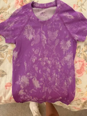 Lululemon Swiftly Tech Short Sleeve Purple thumbnail 4