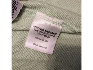 The Mayfair Group It Cost Zero Dollars To Be Nice Terry Sweat Shorts Size S/M thumbnail 5