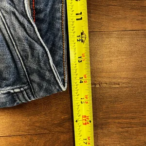 Tommy Hilfiger Jeans Women Blue Denim Wide Leg Cropped Jeans Size 0 thumbnail 4