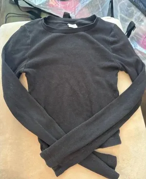Ribbed TNA cropped homestretch top Size undefined thumbnail 1