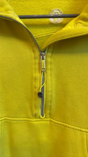 Lululemon Yellow Scuba Half-Zip lemonade  thumbnail 2