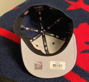 New Era New England Patriots Fitted Baseball Cap 7 1/4 thumbnail 5