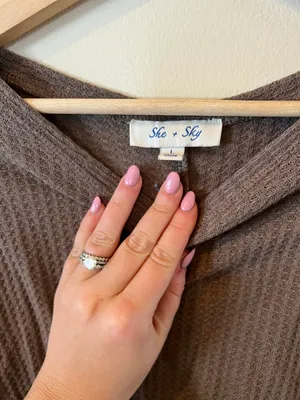 She + Sky Leopard Waffle Knit thumbnail 2