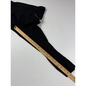Athleta Black Cropped Athletic Leggings Performance Workout‎ Running Pants M thumbnail 2