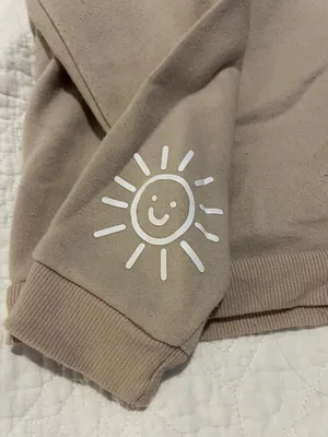 Quarter Zip Beige thumbnail 3
