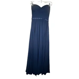 My Dreams & More Strapless Formal Dress‎ Blue Size 4 thumbnail 4
