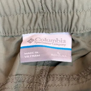 Columbia outdoors hike hiking straight leg regular fit pockets pants large thumbnail 2