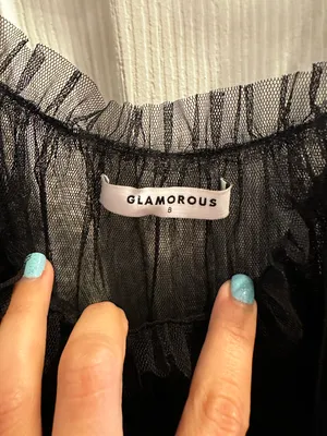 Glamorous Sheer Top thumbnail 4
