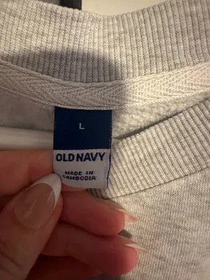 Old Navy pull over sweatshirt sz L thumbnail 2