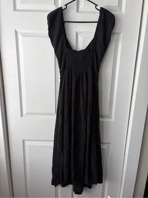 Free People Endless Summer Extra Dose Keyhole Cutouts Midi Dress thumbnail 6