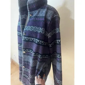 Outback Trading Company Moree Jacket purple Aztec contrasting white trim XL thumbnail 2