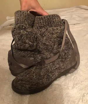 UGG Cable Knit Boots thumbnail 1