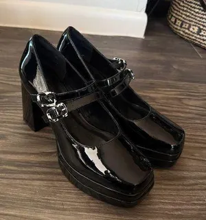 Coutgo Black Mary Janes NWOB thumbnail 1