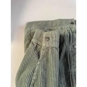 BDG Light Green Corduroy Trucker Oversized Shacket Womens Medium Large thumbnail 4