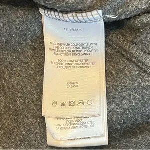 Columbia Charcoal Gray Women’s Fleece Full Zip Up with Pockets Size Small thumbnail 3