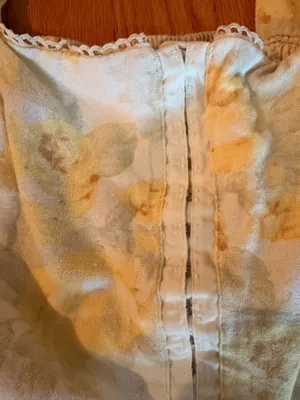 Monteau Yellow Floral Crop Top thumbnail 2