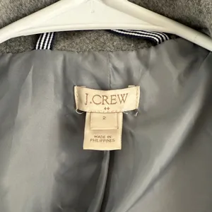 JCrew Charcoal Pea Coat thumbnail 3