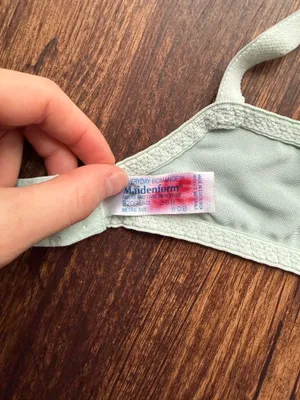 Vintage Women’s Maidenform Lace Sheer Floral Bra - Size 36B thumbnail 7