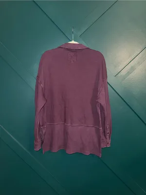 Aerie Chorewear Popover Sweatshirt Oversized Slouchy Fit Size S thumbnail 3