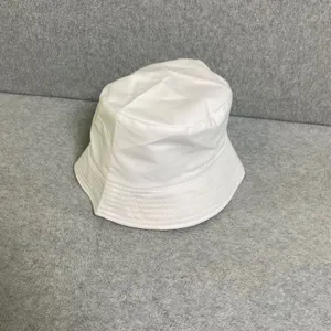Unbranded Bucket Hat Unisex OSFM White Cotton Blend Summer Sun‎ Streetwear NWOT thumbnail 4