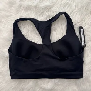 Nike Skims Shine Racerback Sports Bra Obsidian Size Medium thumbnail 7