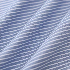 Rihoas Blue Striped Button Mini Dress Size XS thumbnail 7