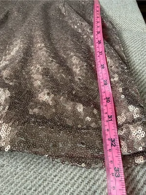 Lulu's Gold Sequin V-Neck Bodycon Mini Dress XS thumbnail 6