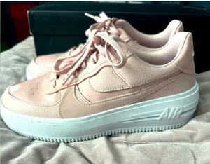 Nike Air Force 1 AF1 sage low particle beige pink Women's Pink Sneakers thumbnail 1