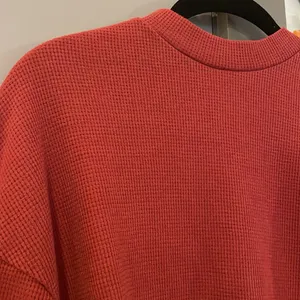 SHEIN Mock Neck Drop Shoulder Pullover Long Sleeve Sweater thumbnail 3