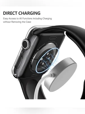 CLEAR CASE FOR WATCH COMPATIBLE WITH APPLE WATCH CASE 46 mm 10 11 series NIB NWT thumbnail 5