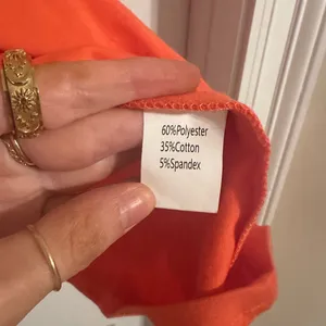 NWT Vibrant Orange Sleeveless Dress With Separate Undershorts thumbnail 3