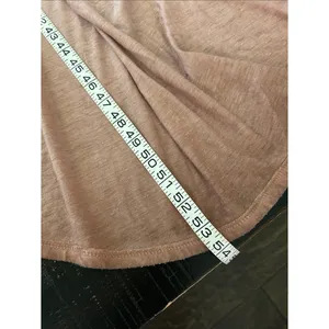 Lace-Trim Racerback Maxi Dress in Dusty Mauve thumbnail 6