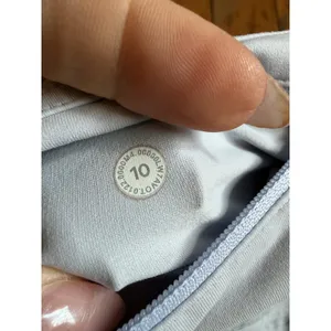 Lululemon Shorts Womens 10 Gray Speckle Running Lined Zip Pocket Athletic Summer thumbnail 5