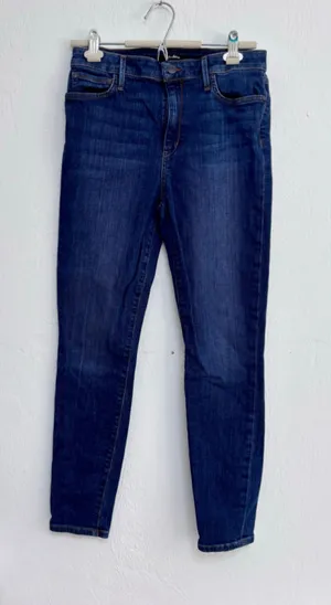 Women's Sam Edelman The Stiletto High Rise Skinny Jeans Blue Size 30 thumbnail 1
