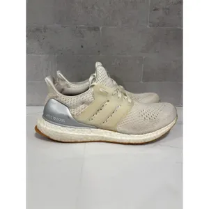 Adidas Womens Ultraboost 1.0 Off White Running Shoes Sneakers Size 8 thumbnail 4