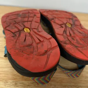 Chaco ZX 2 Rainbow Yampa Fiesta Hiking Water Vibram Strappy Sandals Women 8 thumbnail 9