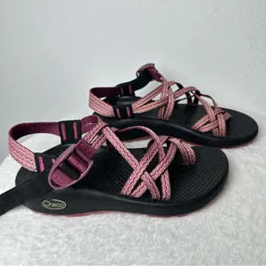 Chaco ZX/2 Sport Sandals Women's 6 Pink Wave Print J105500 hiking water thumbnail 4
