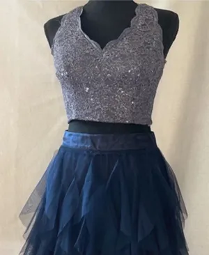 Teeze Me Mini Skirt Set Navy Size 0 thumbnail 1